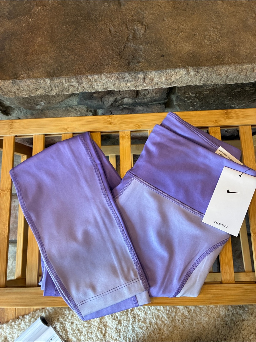 Nike Fast Lavender to Lilac Ombre Leggings